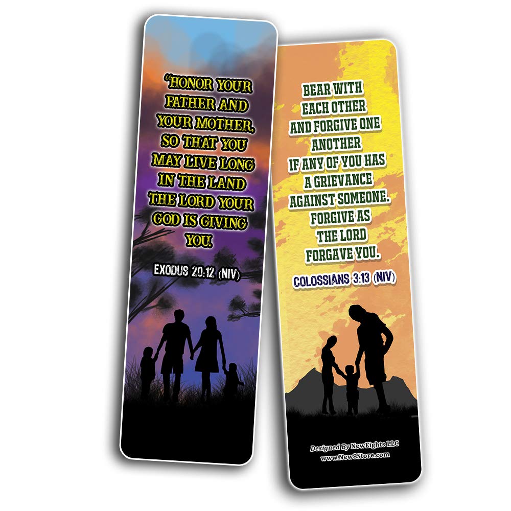 Inspirational Bible Verse Bookmarks - 60 Pack for Church & Sunday School - Perfect for Christian Gifts & Rewards