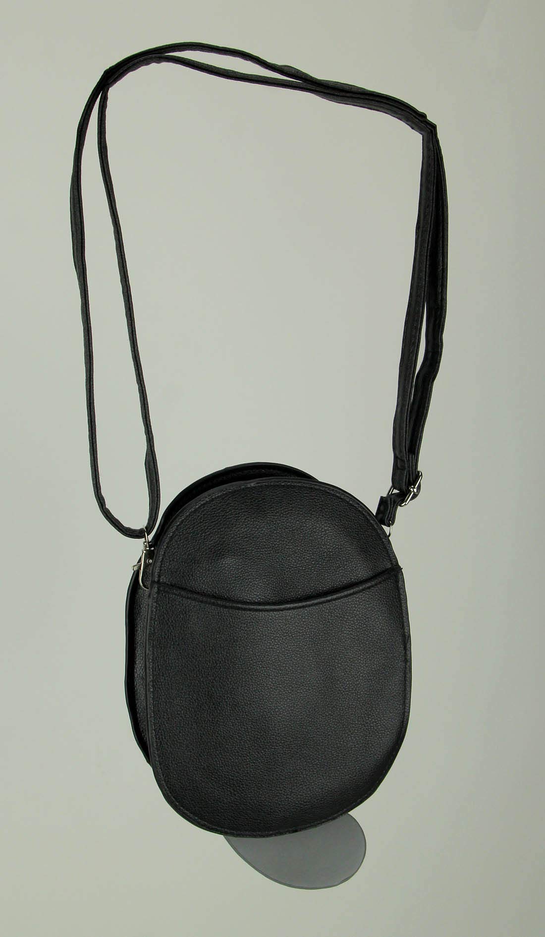 Grey Manatee Crossbody Purse - Stylish Vegan Leather Shoulder Bag for Women | Perfect for Travel, Shopping & Everyday Use