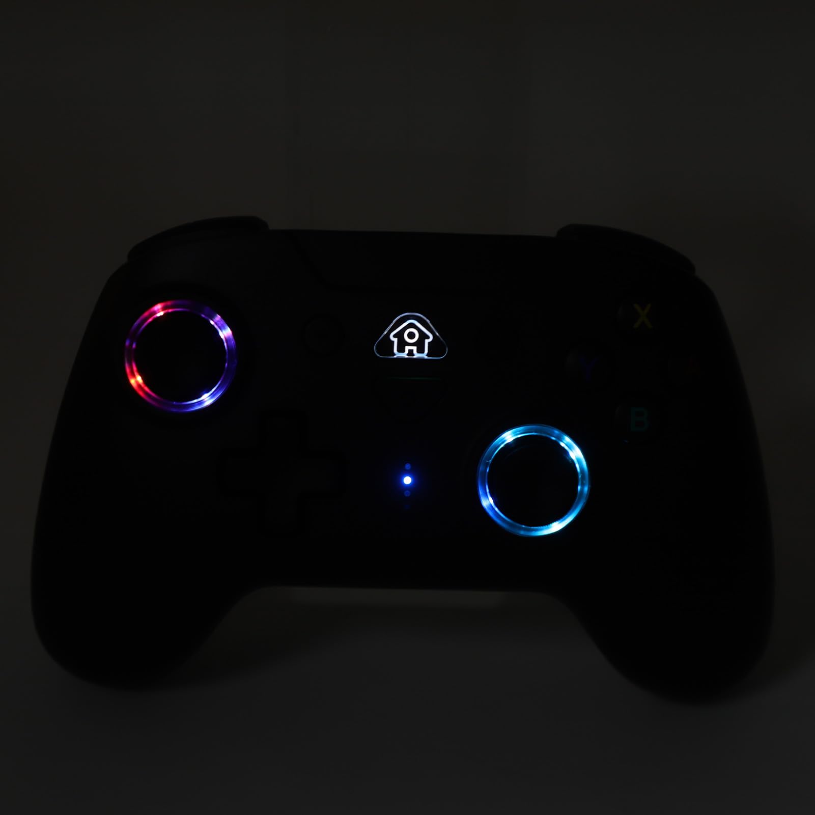 Wireless RGB Gaming Controller with Programmable Back Buttons - Bluetooth Gamepad for Nintendo Switch, Switch Lite & PC - Perfect for Home Entertainment & Competitive Gaming