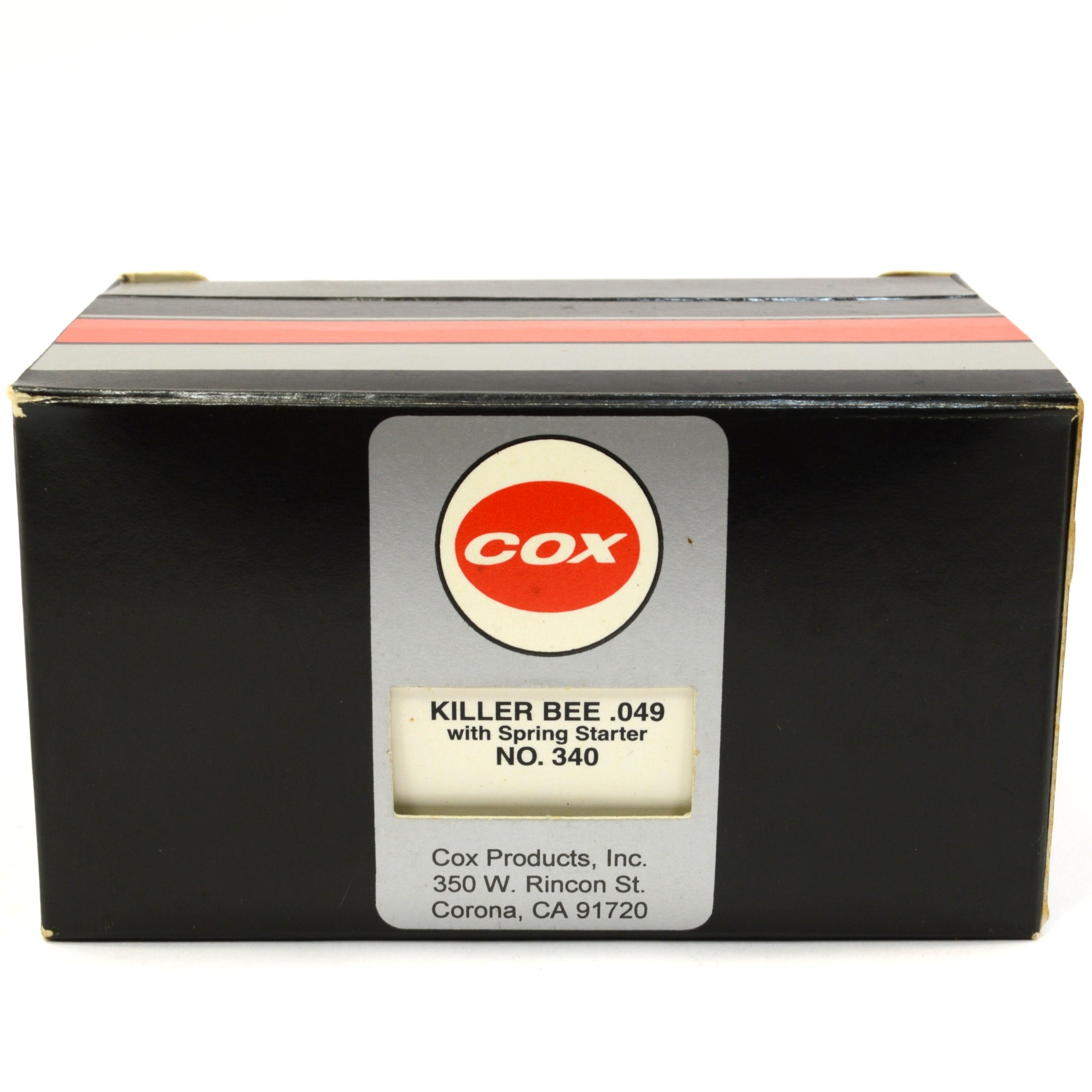 New in Box COX Killer Bee .049 Engine with Spring Starter #340 for Model Airplanes - Perfect for RC Aircraft Hobbyists and Beginners