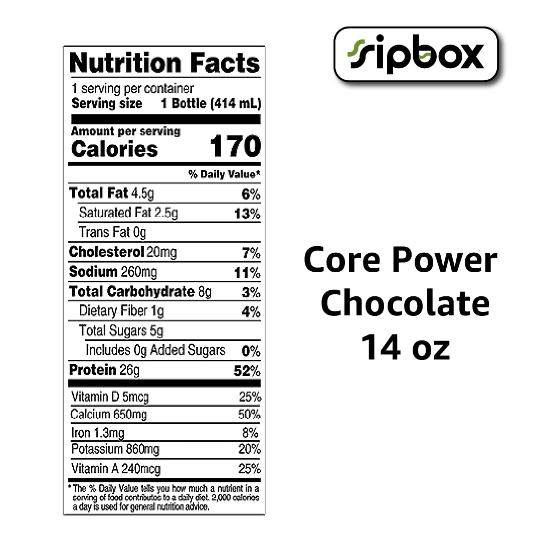Fairlife Core Power High Protein Milk Shake 14oz Variety Pack - Chocolate, Vanilla & Strawberry Banana Flavors (12 Pack) | Best Protein Shakes for Post-Workout Recovery, Muscle Building & Healthy Snacking