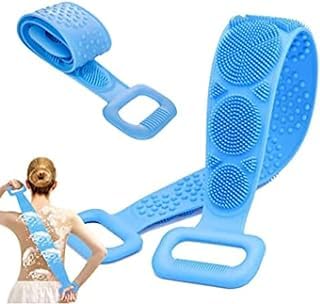 Organic Long Handle Body Brush for Women & Men - Soft Natural Bristles, Exfoliating & Massaging - Perfect for Dry Brushing, Shower & Bath Skin Care Routine (Pack of 1)