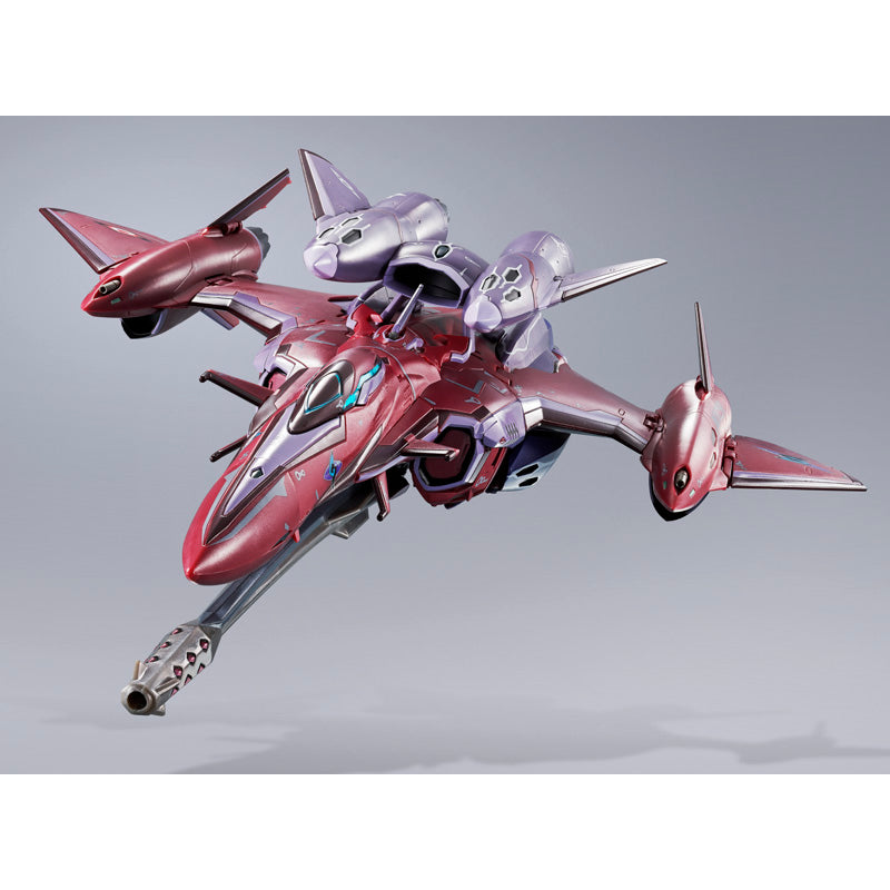 Bandai DX Chogokin Macross Frontier VF-27ySP Super Lucifer Valkyrie (Brera Sterne Use) Revival Ver. Action Figure - Collectible Anime Robot Model for Display & Play