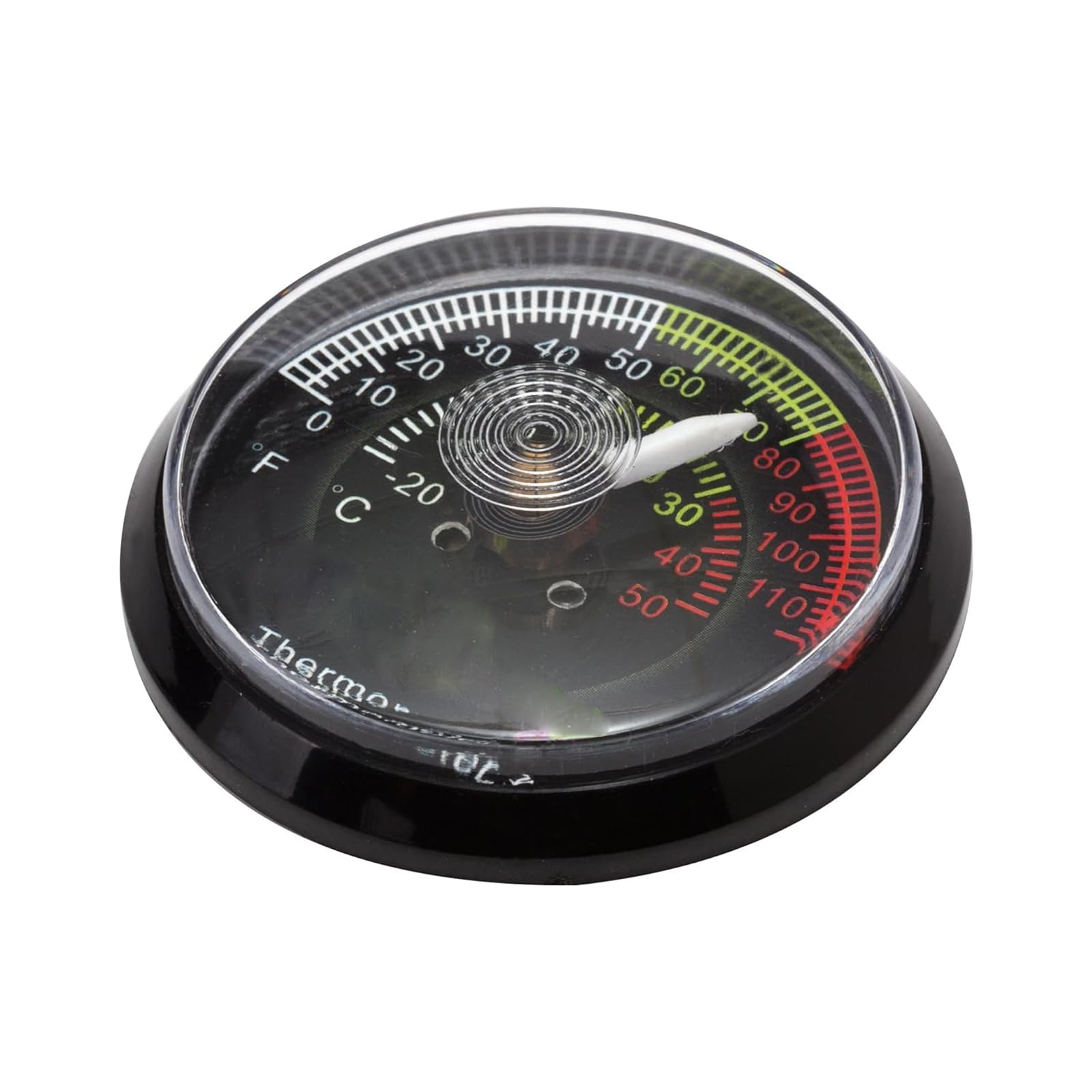Reptile Terrarium Thermometer & Hygrometer - Dual Dial Gauge for Pet Reptile Tanks, Vivariums & Breeding Enclosures - Monitor Temperature & Humidity for Lizards, Snakes, Geckos & Amphibians