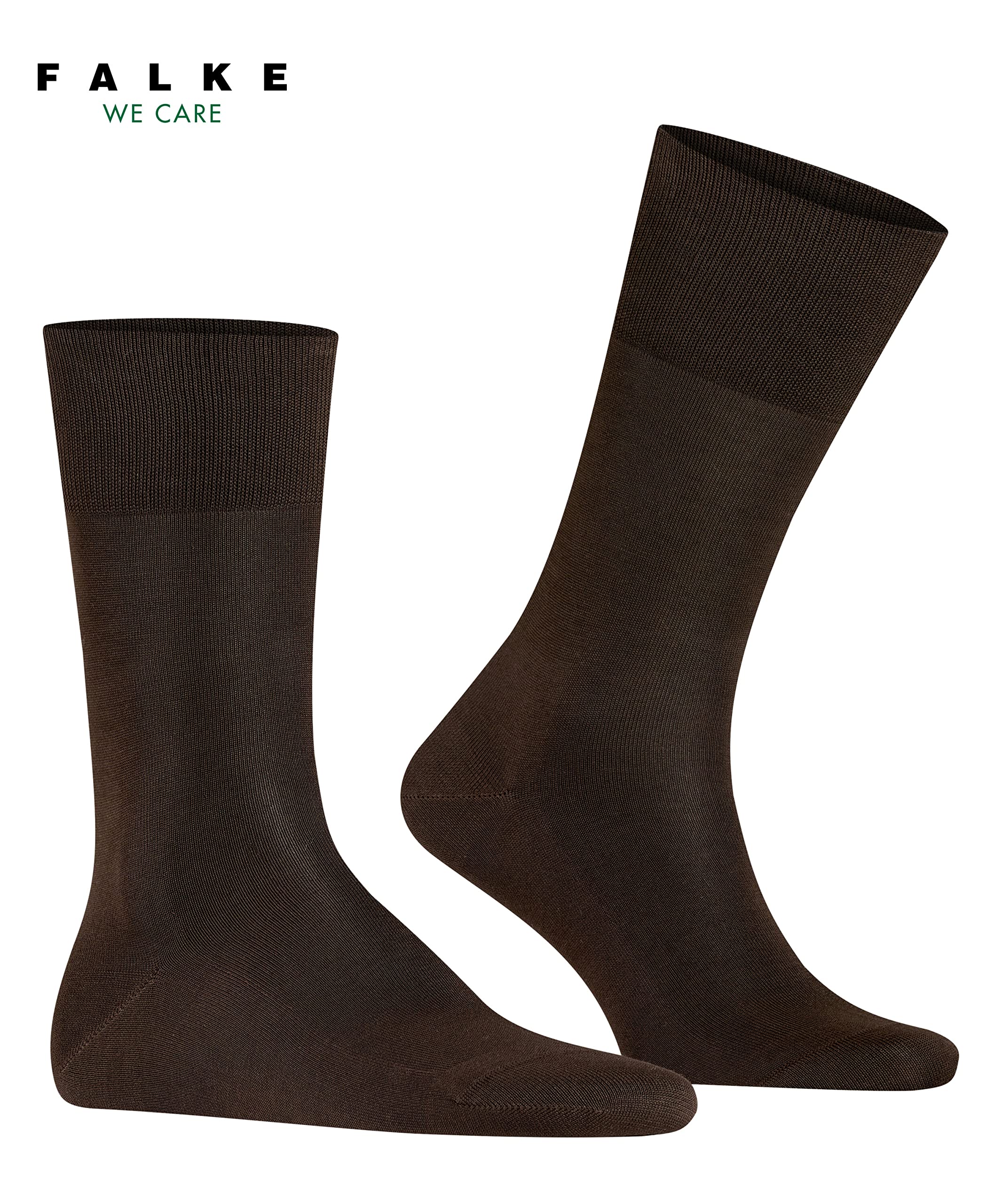FALKE Men's Tiago Dress Socks - Sustainable Cotton Crew Socks for Business & Formal Wear - 1 Pair Premium Comfort Socks for Office, Wedding & Special Occasions