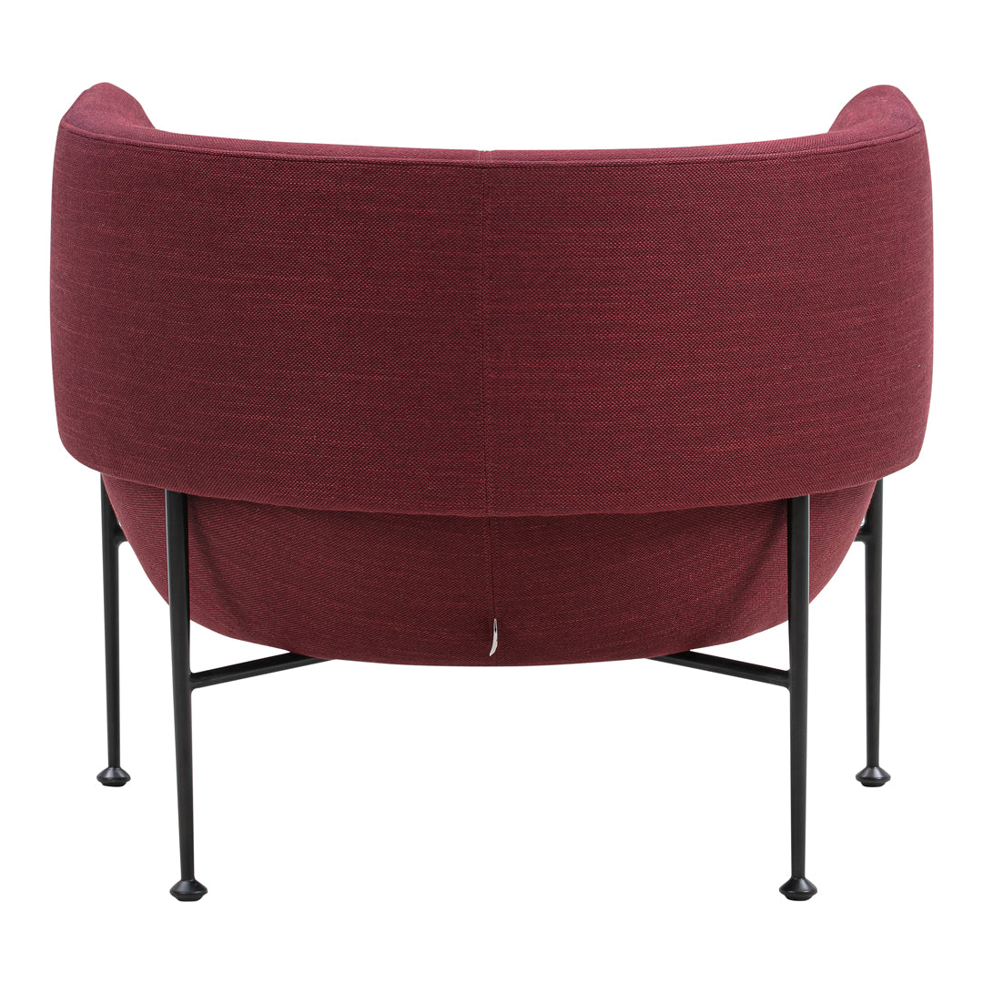 Modern Accent Chair - Mid Century Lounge Chair with Wooden Legs for Living Room, Bedroom, or Office - Comfortable Reading Chair with Soft Cushions and Ergonomic Design - Perfect for Relaxing, Napping, or Working from Home