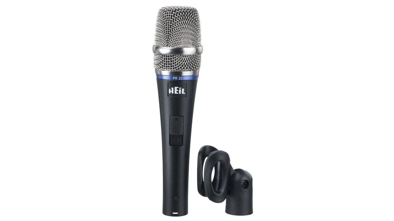 Heil Sound PR 22 SUT Dynamic Broadcast Microphone with On/Off Switch - Perfect for Podcasting, Live Streaming & Radio Broadcasting