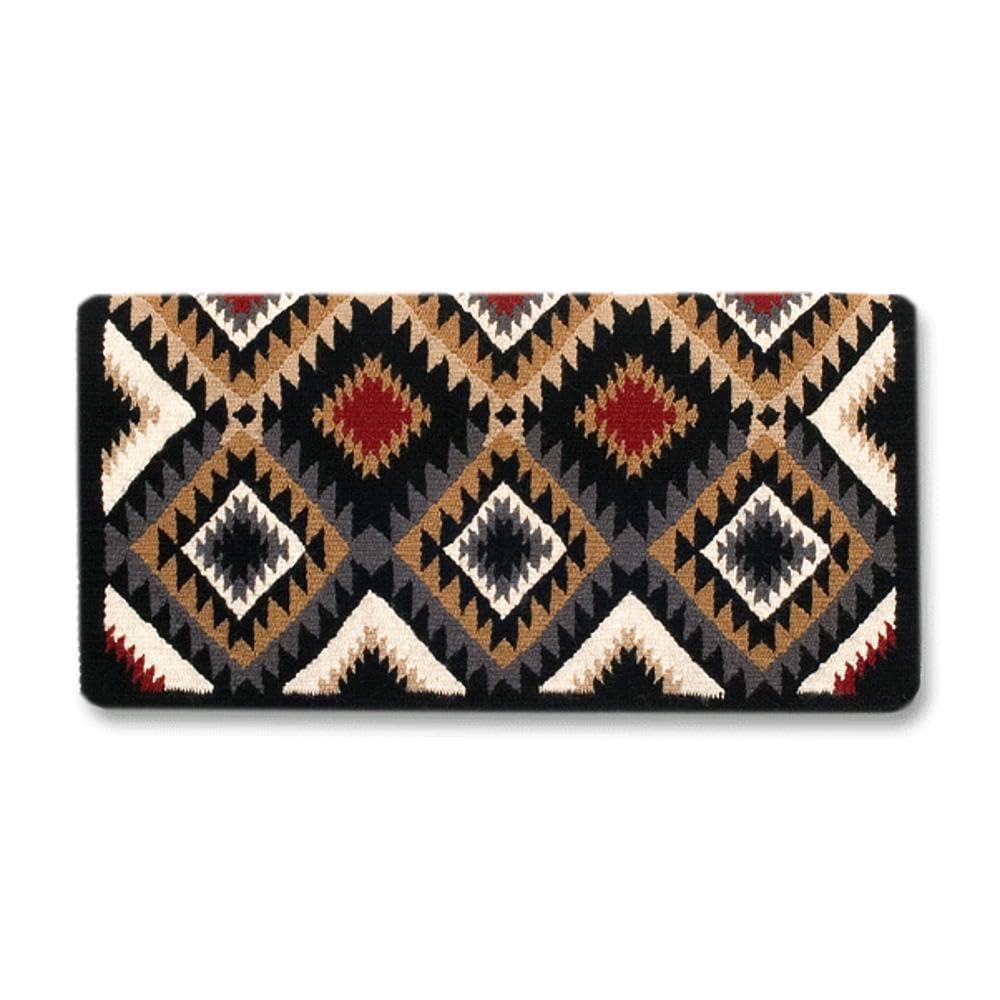 Mayatex Cactus Flower Saddle Blanket - Southwestern Style Horse Riding Blanket, Durable & Soft for Equestrian Use - Perfect for Trail Rides, Rodeos & Western Decor