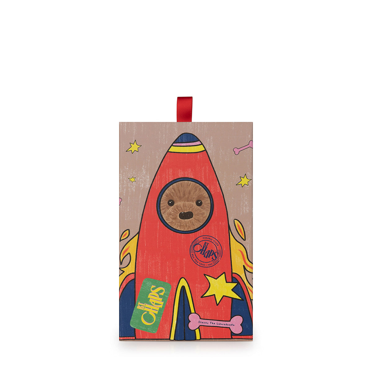 B.T. Chaps Stacy The Labradoodle Plush Toy in Gift Box - 17cm (6.5 inches) - Perfect for Dog Lovers, Birthday Gifts & Home Decor