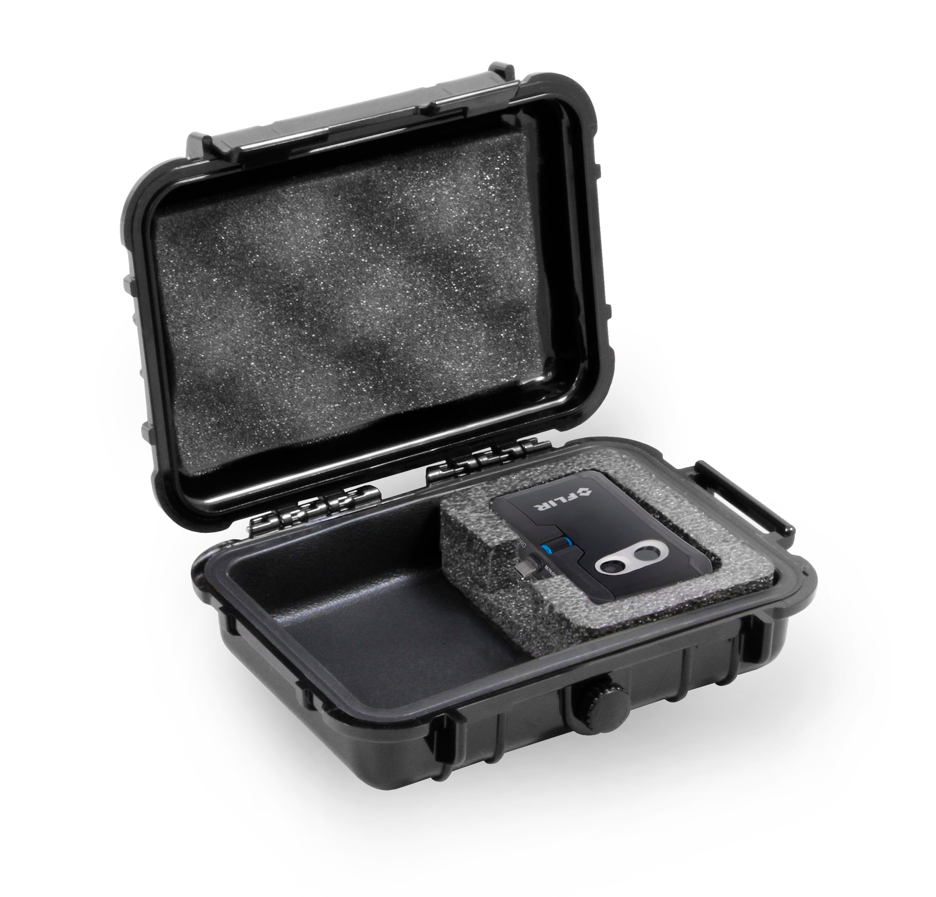 CASEMATIX Waterproof Case for FLIR ONE Pro Thermal Imager & Accessories - Rugged, Impact Resistant, Waterproof Shell - Perfect for Outdoor Adventures, Industrial Inspections & Emergency Response