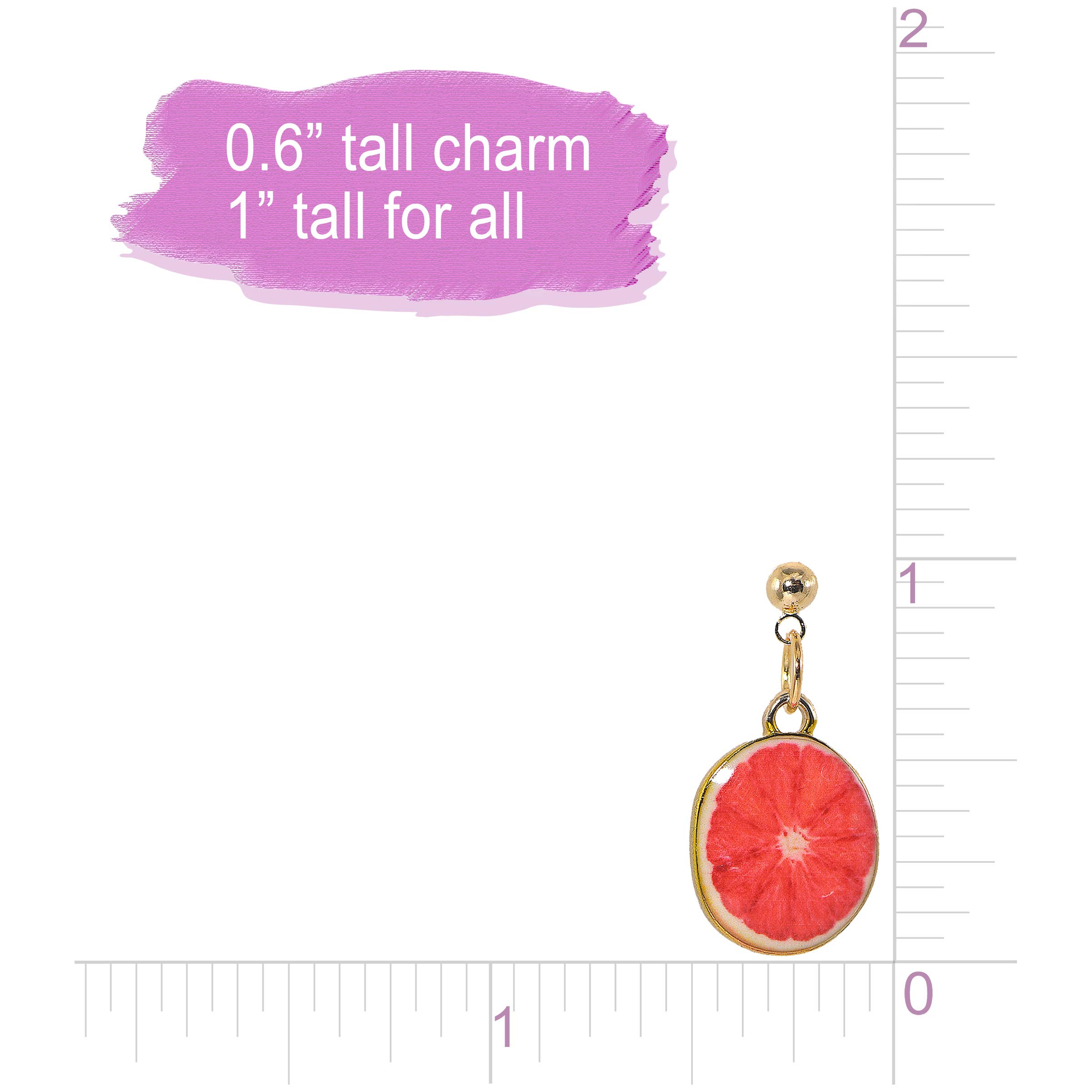 Whimsical Fruit & Food Jewelry - Fun & Unique Handmade Accessories for Women, Girls, Teens - Perfect for Parties, Gifts & Everyday Wear