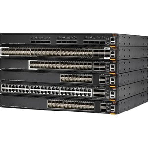 Aruba 8360 48Y6C v2 48-Port 25G SFP+/28 4-Section 6-Port 100G QSFP+/28 2-Section Front to Back Switch with 5 Fans & 2 AC Bundles - Ideal for Data Centers, Enterprise Networks, and High-Speed Cloud Computing