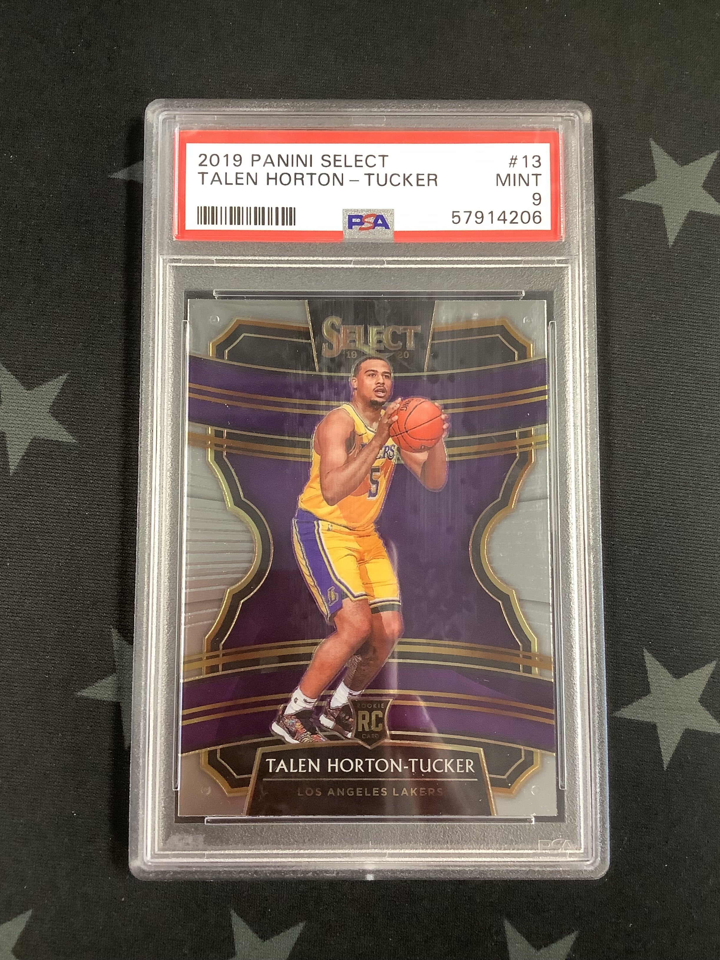 2019 Panini Select Basketball Talen Horton-Tucker #13 PSA Mint 9 Card - Rare Collectible for Basketball Fans & Sports Memorabilia Enthusiasts - Perfect for Display, Trading, and Investment