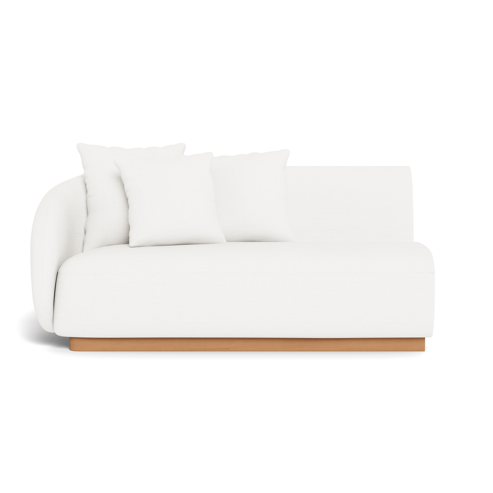 Como 2-Seater Sofa with Left Armrest - Modern Living Room Furniture for Small Spaces | Perfect for Apartments, Condos, and Cozy Homes