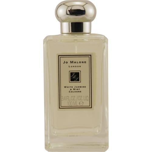 Jo Malone White Jasmine & Mint Cologne Spray 3.4 Oz - Unboxed Limited Edition Perfume for Women - Fresh Floral Scent for Daytime Wear, Office & Special Occasions