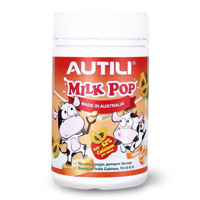 Autili Milk Pop Pawpaw Extract 850mg Supplement - Supports Digestive Health & Immune System - Perfect for Daily Wellness Routine