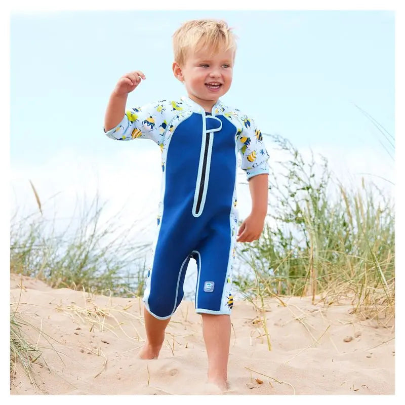 **Splashabout Kids Wetsuit for Girls & Boys (Ages 2-6) | Shorty Wetsuit for Swimming, Beach & Water Play**