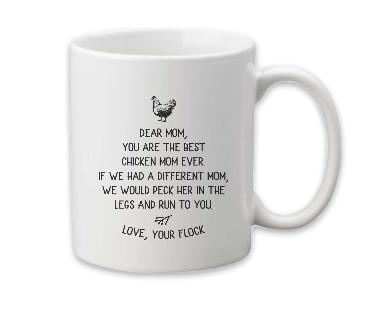 Funny Chicken Coffee Mug - Unique Gift for Chicken Lovers, Backyard Farmers & Poultry Enthusiasts - Perfect for Farmhouse Kitchens, Chicken Coops & Country Living Decor