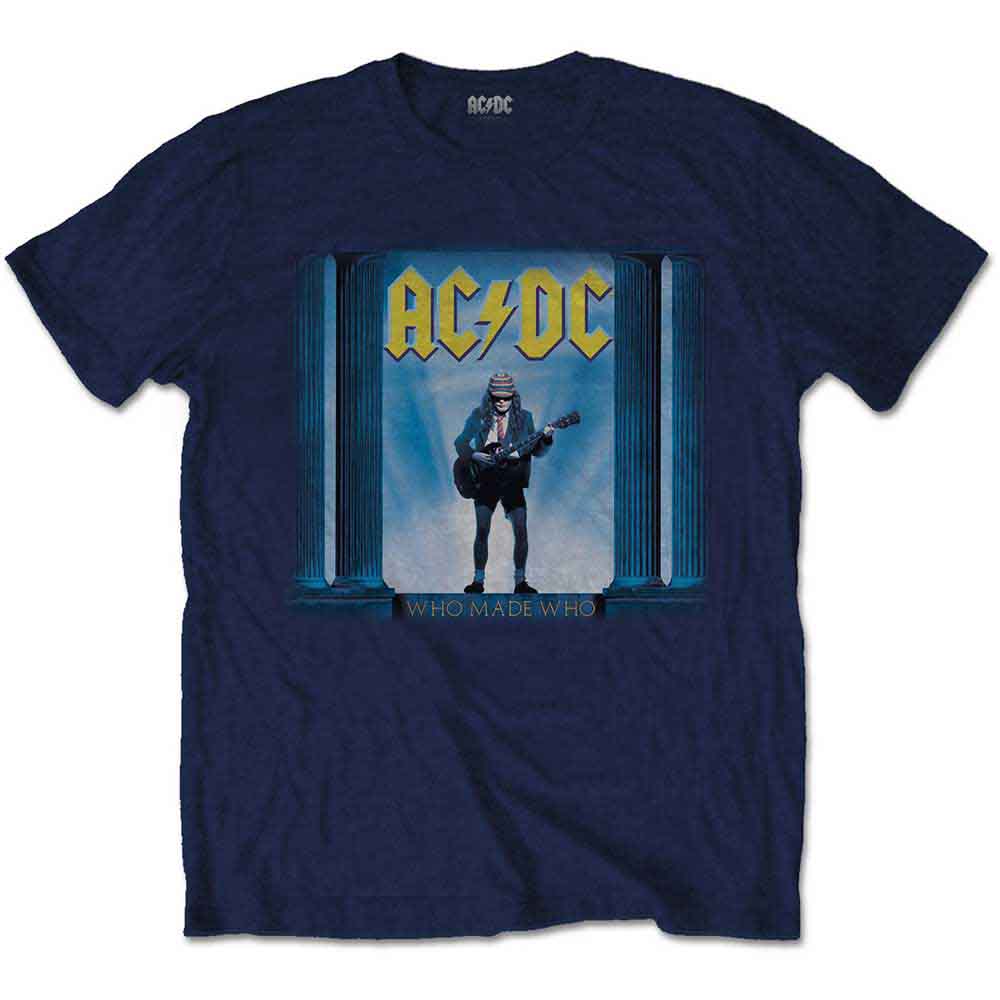 AC/DC Who Made Who Vintage Band T-Shirt - Classic Rock Music Merchandise for Concerts & Casual Wear