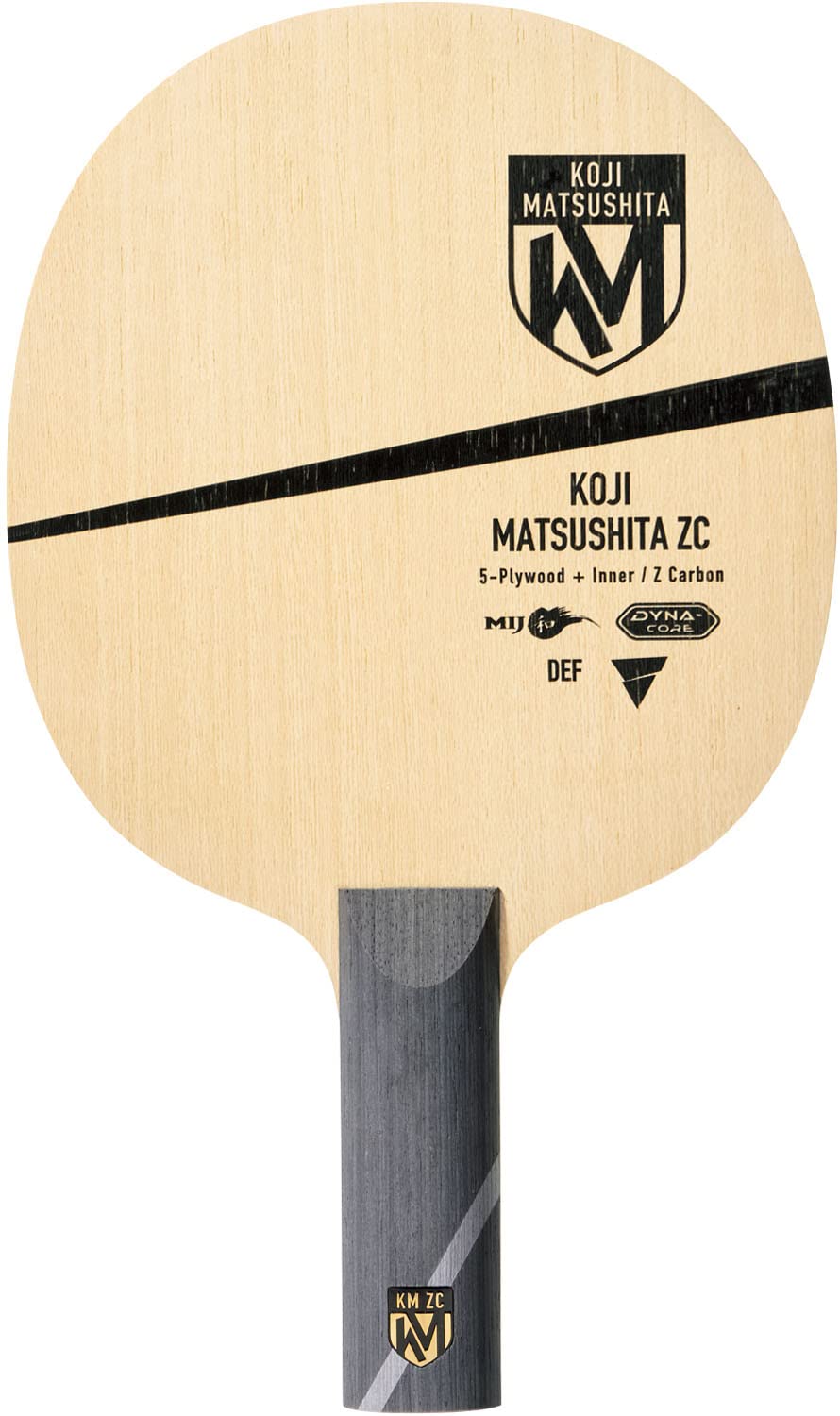 VICTAS ZC Professional Table Tennis Racket - Shakehand Grip, Koji Matsushita Signature Series | Perfect for Competitive Play & Training Sessions