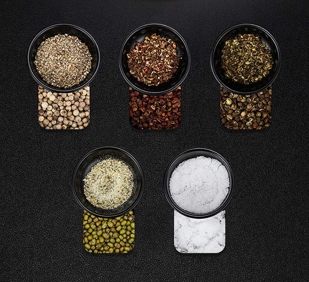 Premium 304 Stainless Steel Pepper Grinder & Salt Mill - Adjustable Coarseness, Kitchen Essential for Freshly Ground Spices, Perfect for Cooking, Dining & Gourmet Seasoning (5.3