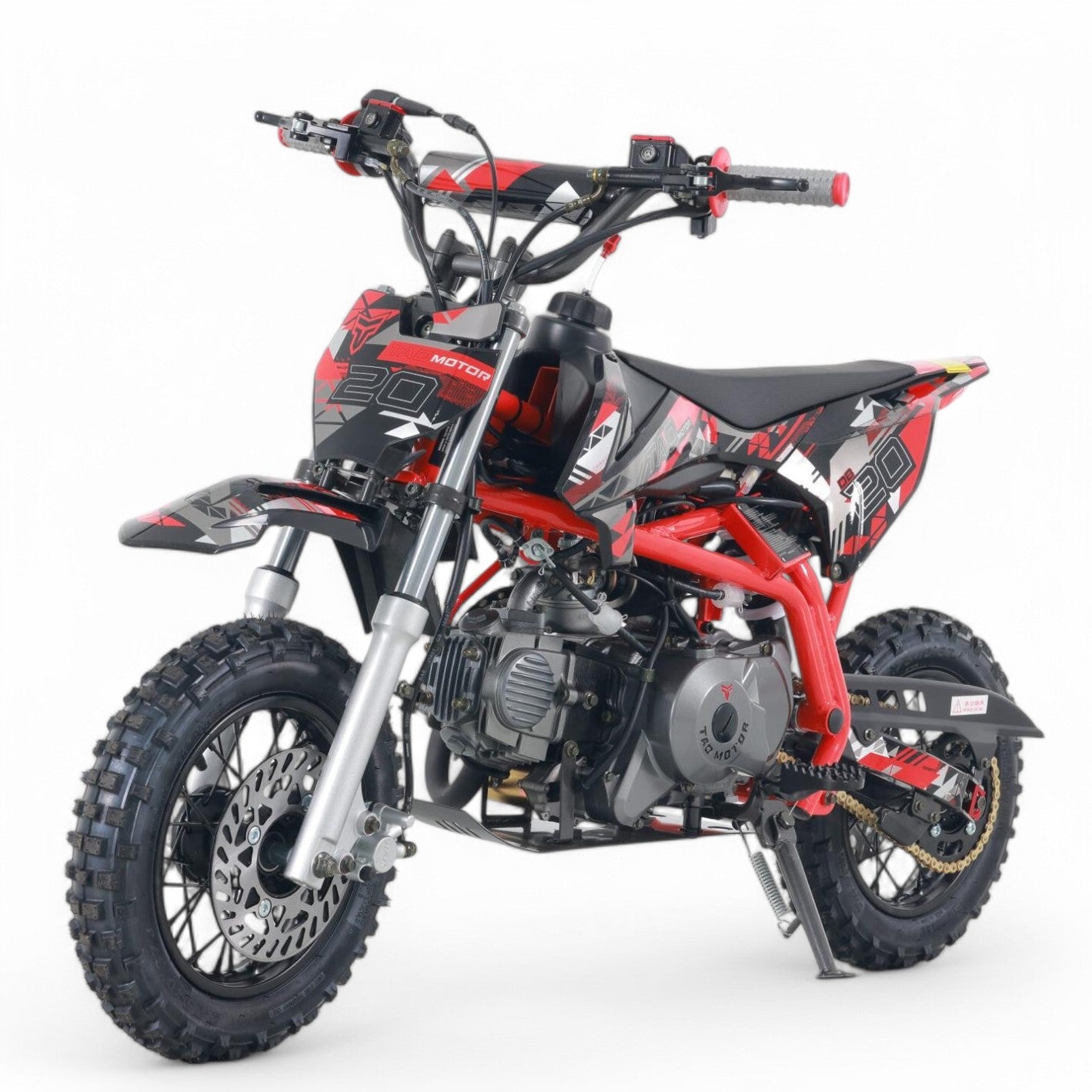 TaoMotor DB20 Kids Dirt Bike - 50cc Gas Powered Off-Road Motorcycle for Boys & Girls Ages 6-12 - Perfect for Backyard Riding, Trail Adventures & Off-Road Racing