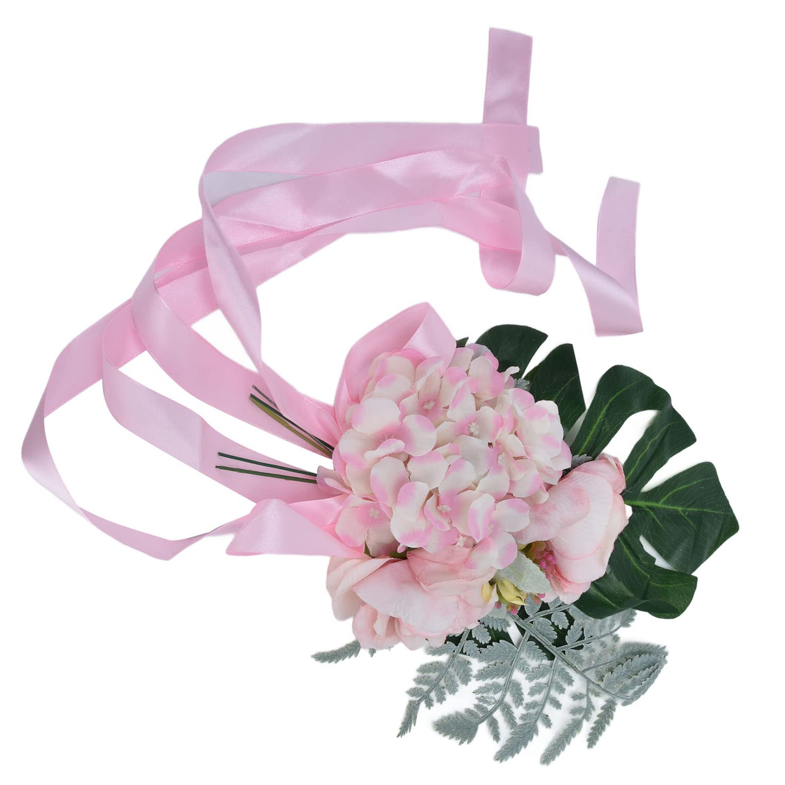 FOUF Artificial Wedding Flowers - Handmade Aisle & Chair Decorations for Weddings, Photography & Events - Realistic Simulation Silk Floral Arrangements for Ceremony Decor, Bridal Showers & Home Decor