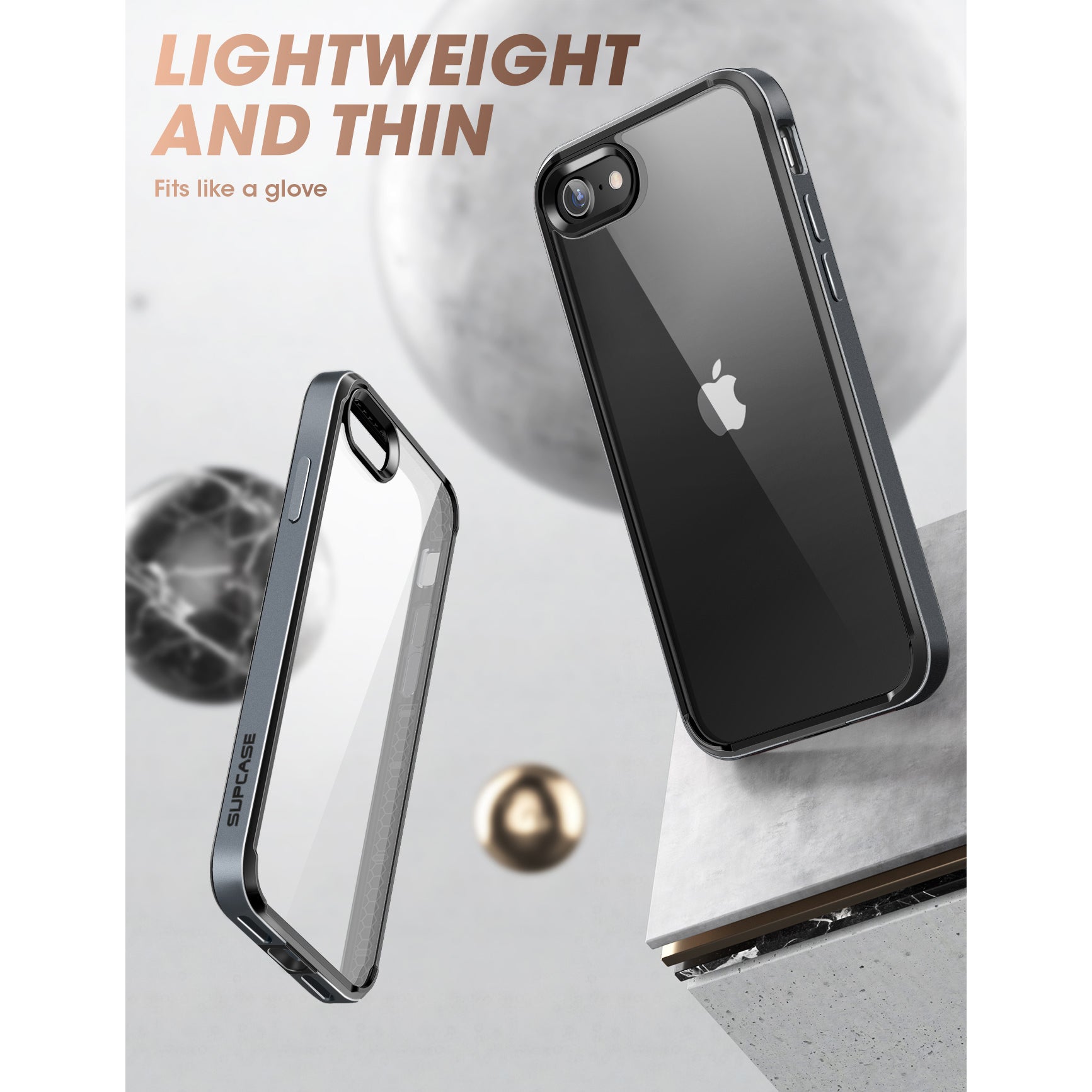 iPhone 7/8 Unicorn Beetle Pro Series Case with Built-in Screen Protector - Slim Clear Protective Cover for iPhone 7 & 8 - Perfect for Everyday Use, Work & Outdoor Activities