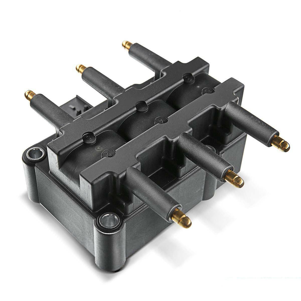 Neutron 1X Ignition Coil Replacement for Dodge Caravan 2001-2007, Grand Caravan 2001-2010, Chrysler Pacifica 2005-2008, VW Routan 2009-2010, Town & Country 2001-2010, Voyager 2001-2003, Jeep Wrangler 2007-2011 - 4 Pin Connector - Improve Engine Performance & Fuel Efficiency