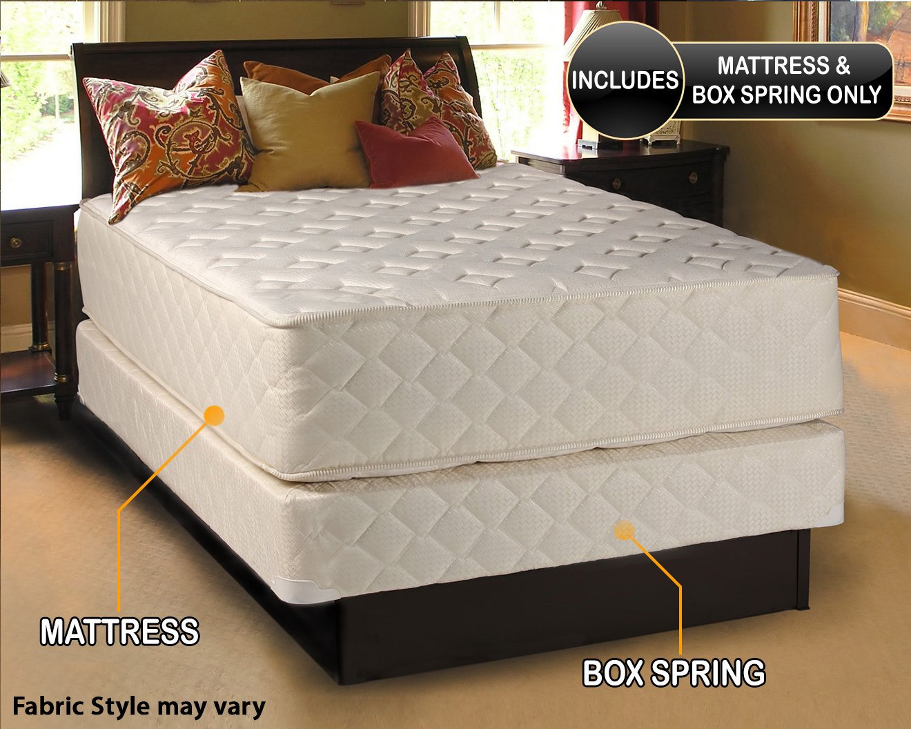 Premium Orthopedic Luxury Firm Mattress & 5