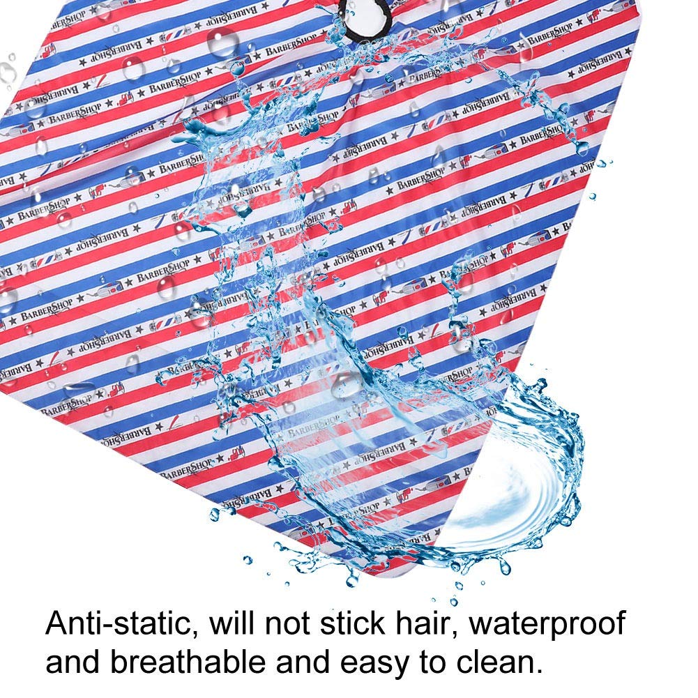 Waterproof Hairdressing Apron - Salon Cape for Hair Cutting, Hair Dye & Perm - Adjustable Neck Cover for Stylists & Barbers - Perfect for Salon, Home & Professional Use