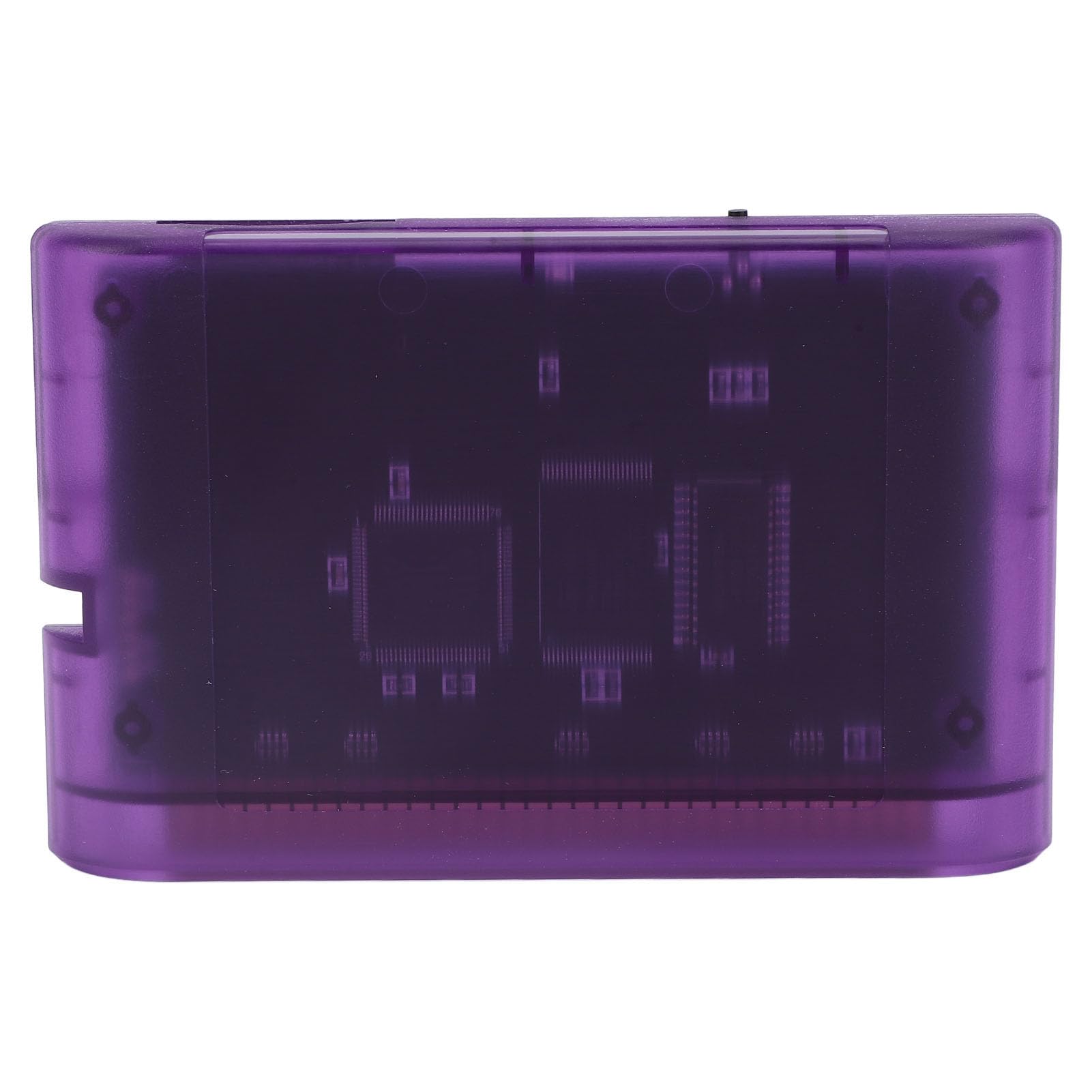 Retro Game Card - 3000 in 1 Multifunction Game Video Cassette for Nintendo/Sega Accessories (Purple Transparent) - Perfect for Classic Gaming Enthusiasts & Collectors