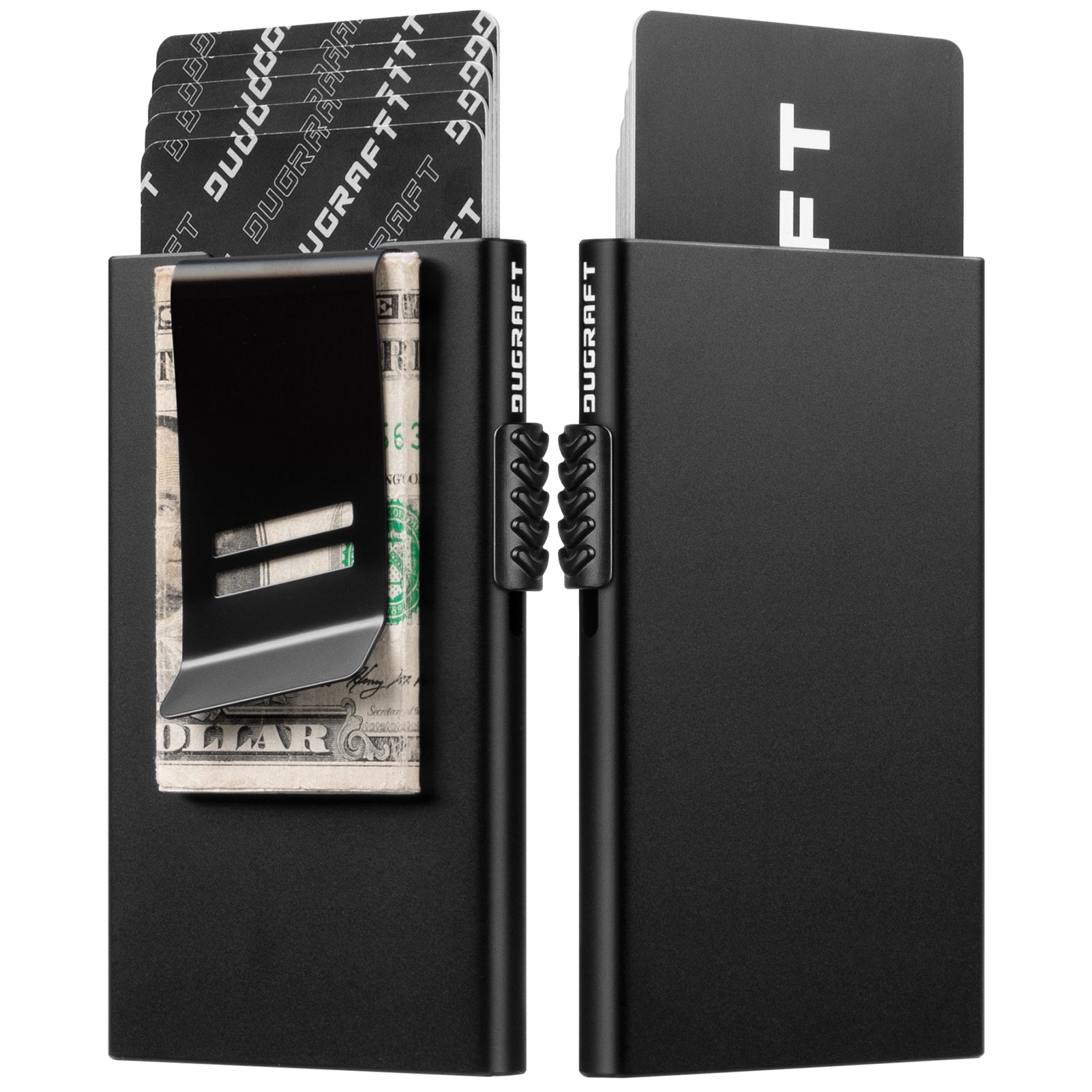 Premium DC200C Men's RFID Blocking Credit Card Holder with Money Clip - Slim Wallet for Travel, Business & Everyday Use