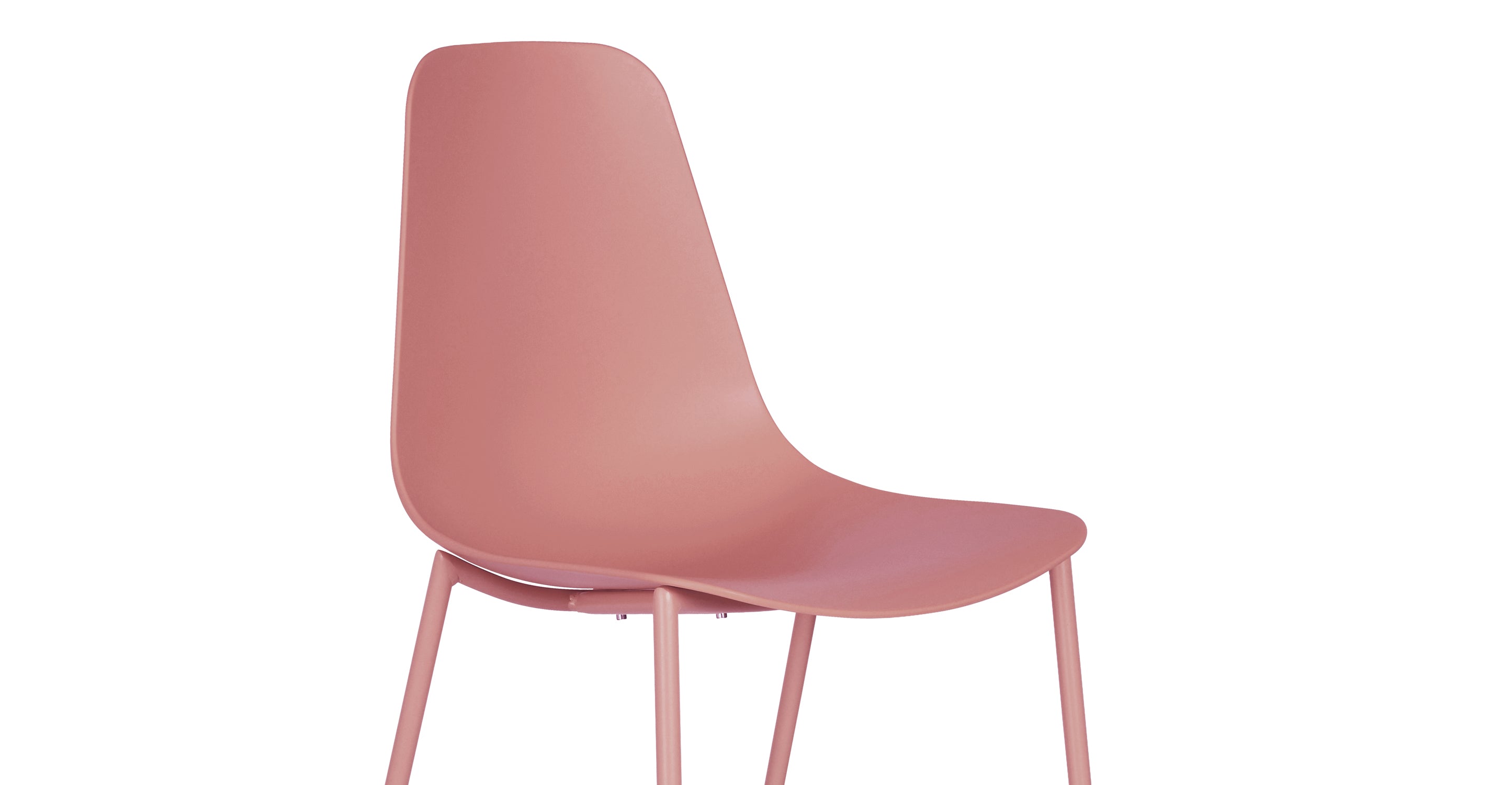 Isla Dining Chair - Modern Wooden Dining Room Chairs Set of 2, Comfortable Upholstered Seat with Sturdy Metal Legs - Perfect for Kitchen, Dining Room, Breakfast Nook & Home Decor