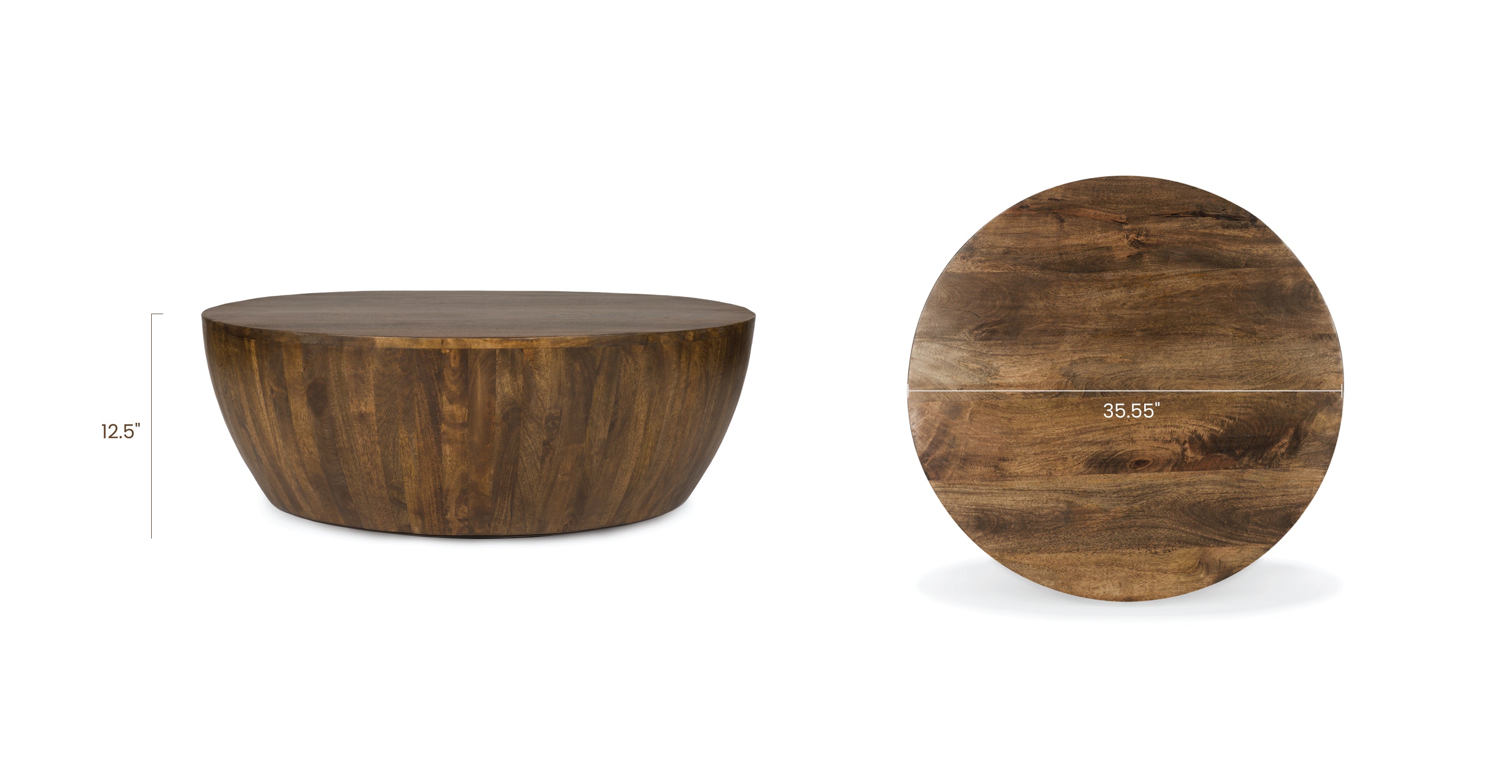 Modern Goa Coffee Table - Solid Wood Living Room Furniture for Home Decor - Perfect for Living Room, Lounge, or Office Use