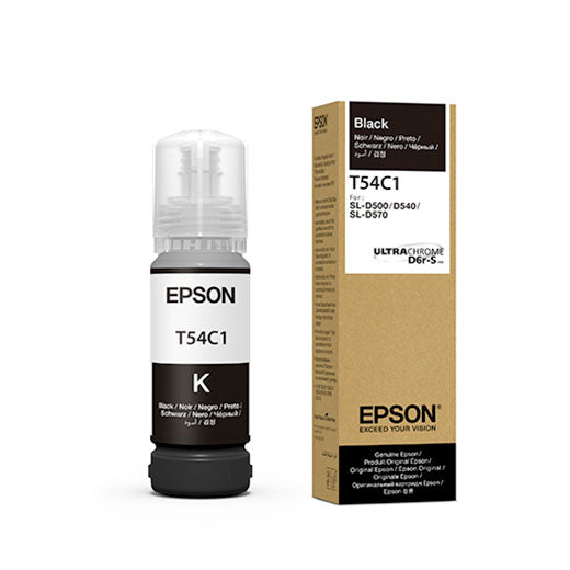 Epson SureLab D570 UltraChrome Black Ink Bottle 70ml (T54C120) - High-Quality Photo Printing Ink for Professional Photography & Lab Use