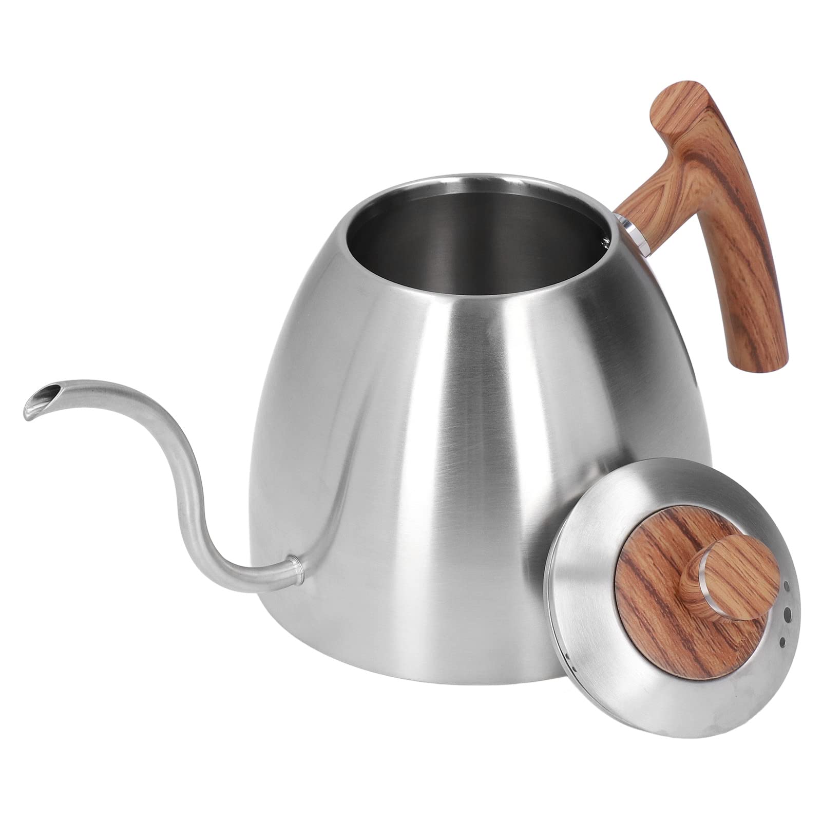 Premium Stainless Steel Gooseneck Kettle for Pour Over Coffee - Perfect for Home, Office & Cafe Use - Ideal for Chemex, V60 & French Press Brewing