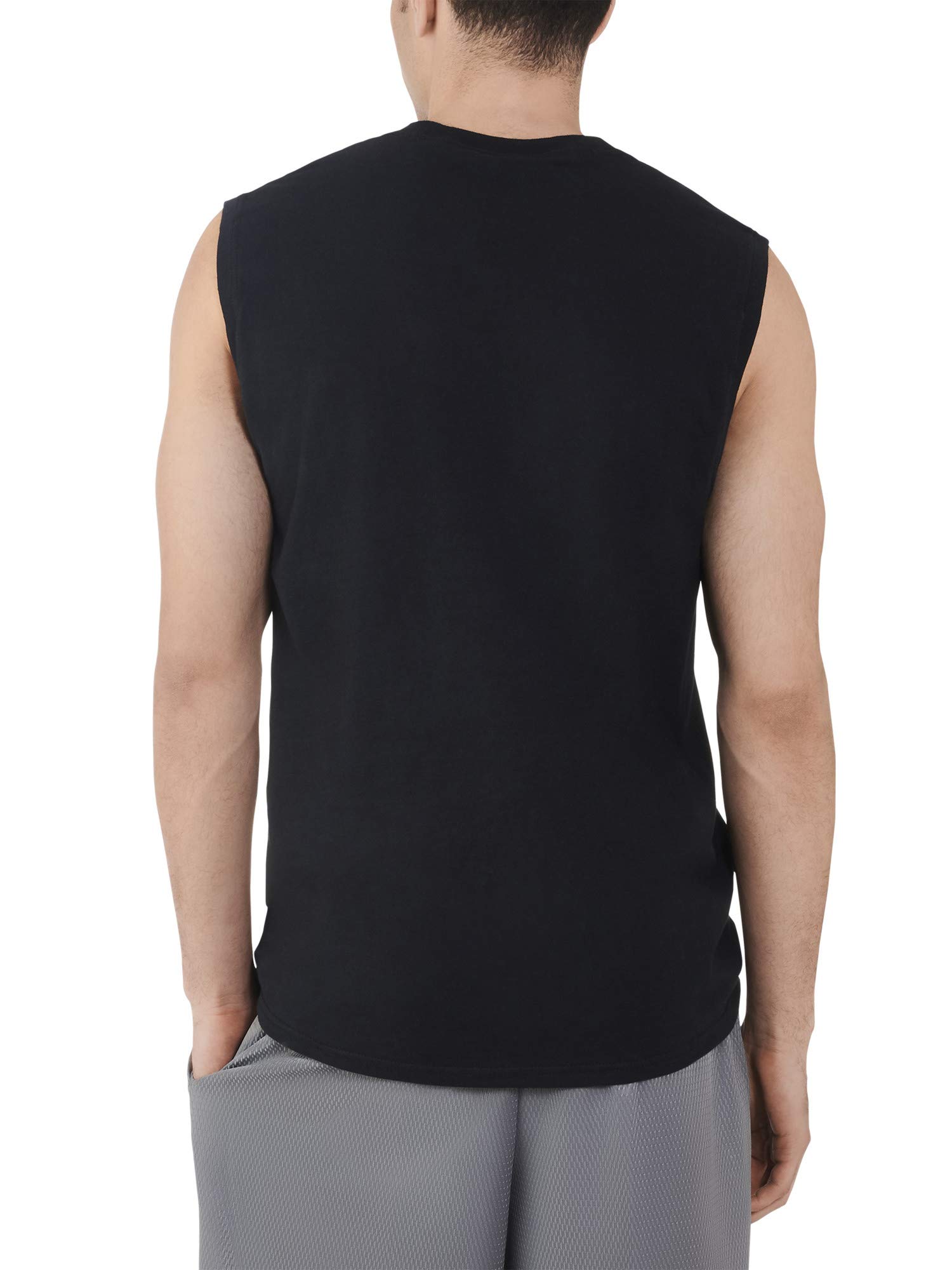 Fruit of the Loom Men's Breathable Sleeveless Undershirts - Moisture Wicking Athletic Tank Tops for Workout, Gym & Summer Comfort