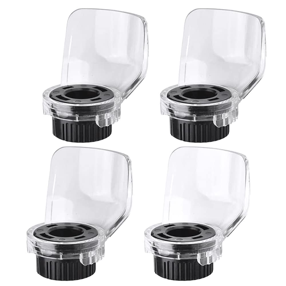 4-Piece Rotary Tool Shield Set - Safety Protective Cover Guard Case for Electric Grinders & Drills - Metal Polishing, Cutting & Engraving Accessories Kit - Perfect for DIY Projects & Professional Metalworking