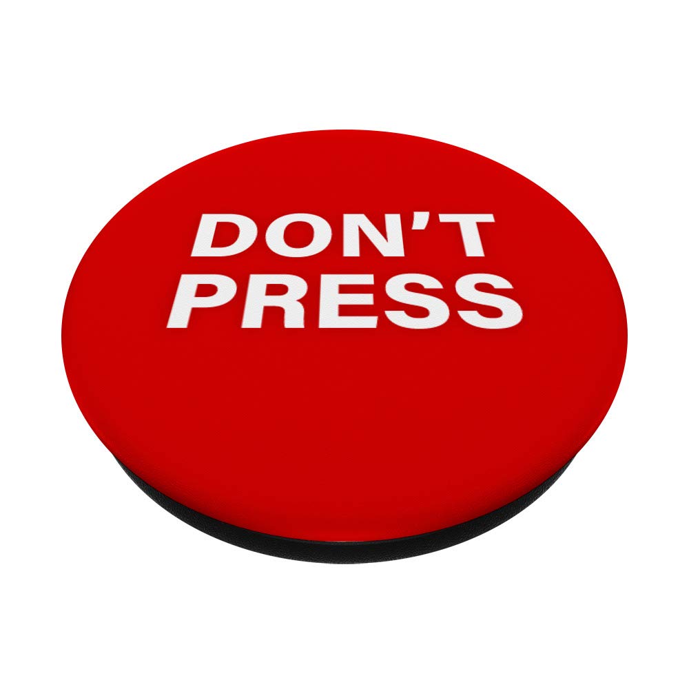 Don't Press The Red Button - Fun Novelty Prank Gift for Parties & Office Pranks
