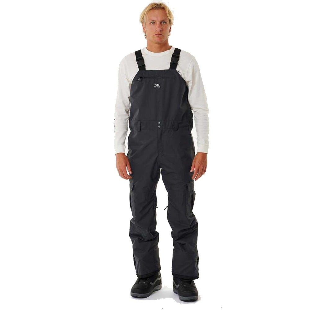 Rip Curl Taipan 10K/10K Bib - Waterproof & Breathable Surfing Wetsuit for Men - Perfect for Cold Water Surfing, Diving & Water Sports