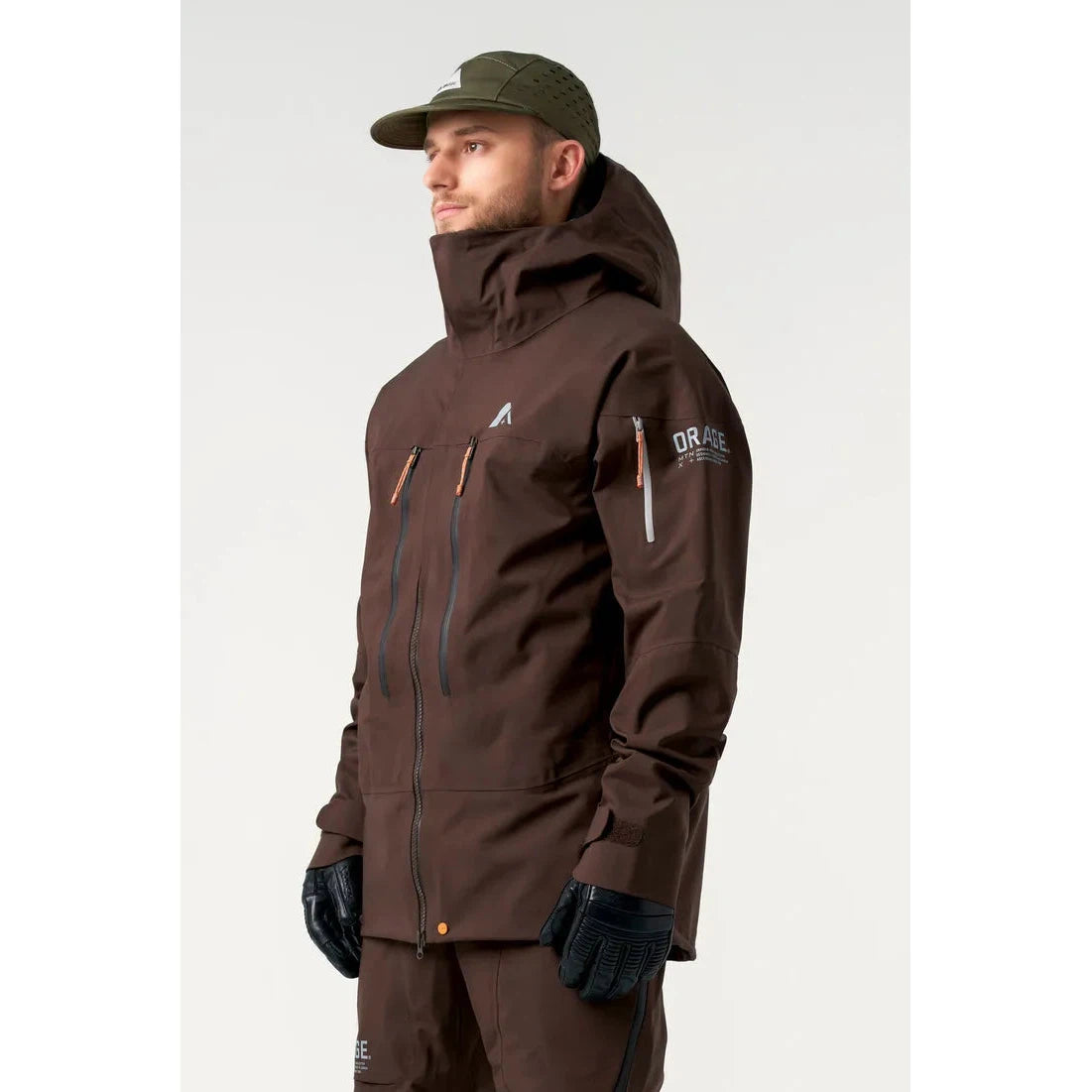 Orage Men's Mountain X Spurr 3L Waterproof Jacket 2025 - Lightweight Hiking & Skiing Outerwear for Outdoor Adventures
