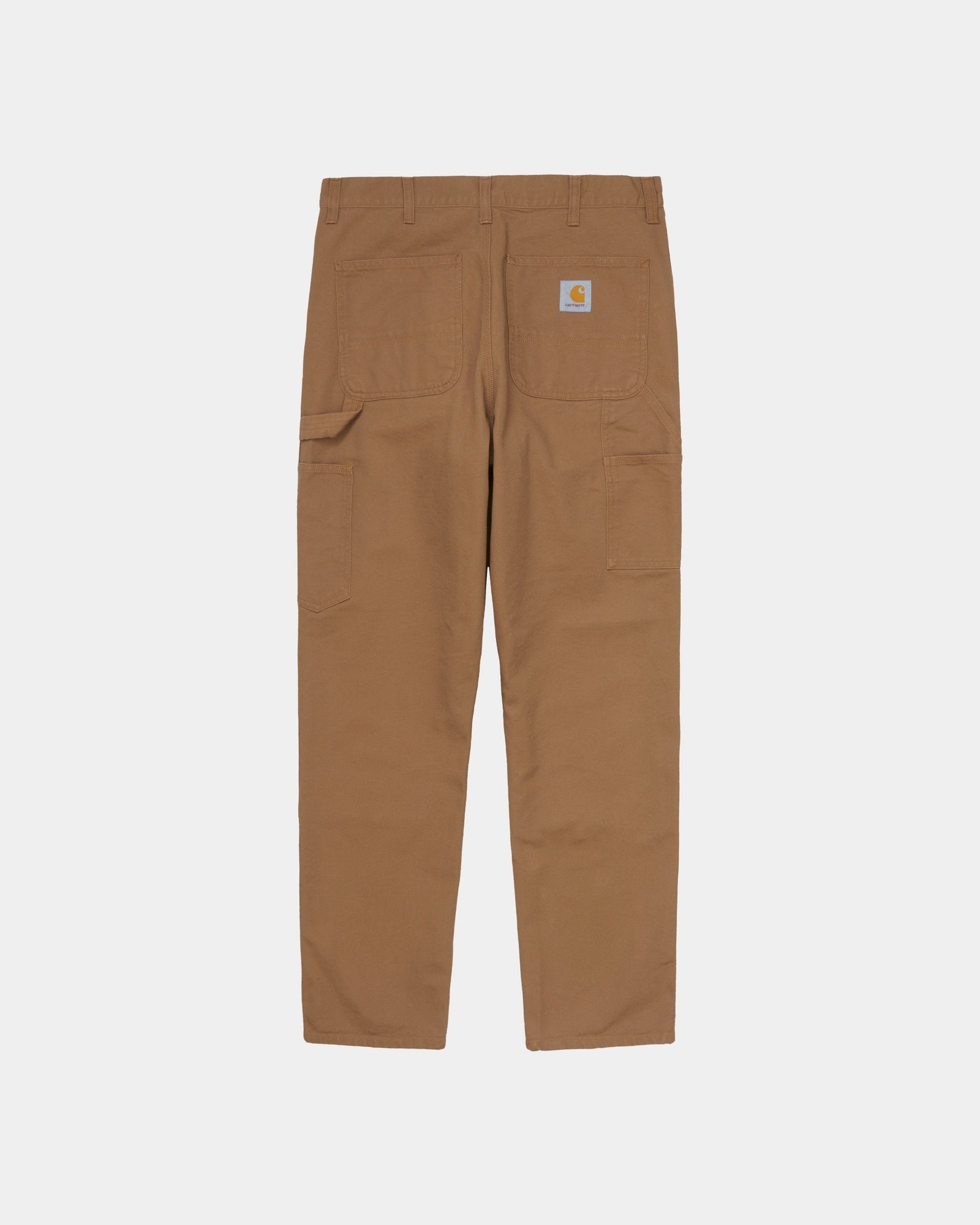 Double Knee Work Pants for Men - Hamilton Brown Rinsed Denim | Durable Workwear for Construction, Carpentry & Outdoor Jobs