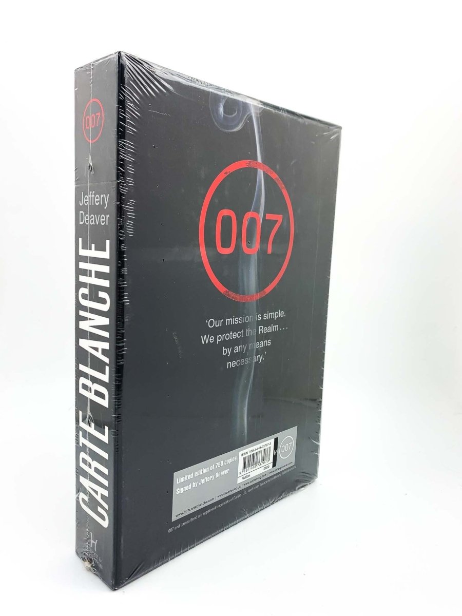 Deaver, Jeffery - Carte Blanche (SIGNED) | Signed Collectible Book for Mystery & Thriller Fans - Perfect for Book Lovers & Gift Giving