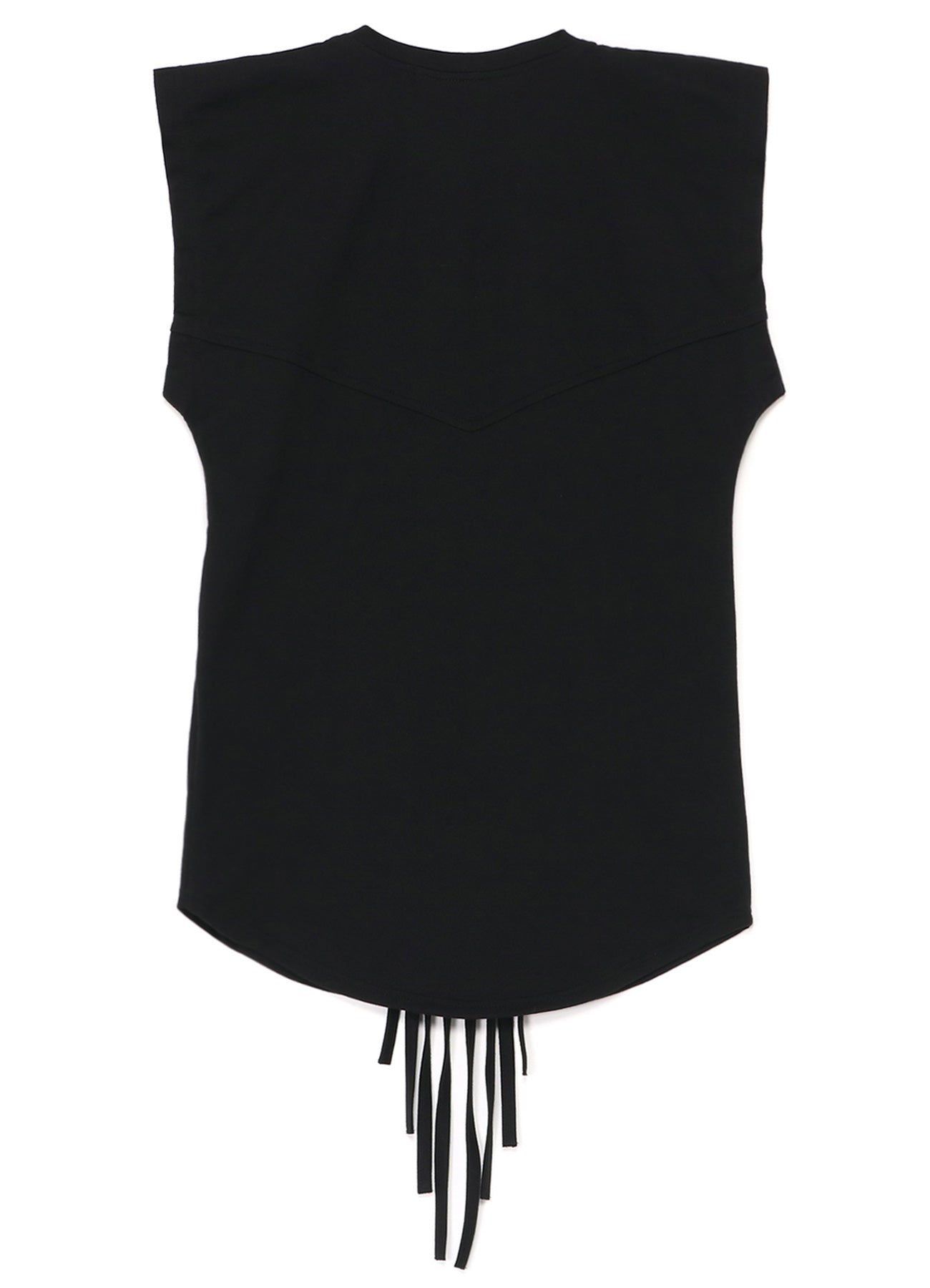 40/2 Cotton Plain Stitch Vest with Fringe - Stylish Boho Chic Women's Top for Casual Wear & Music Festivals
