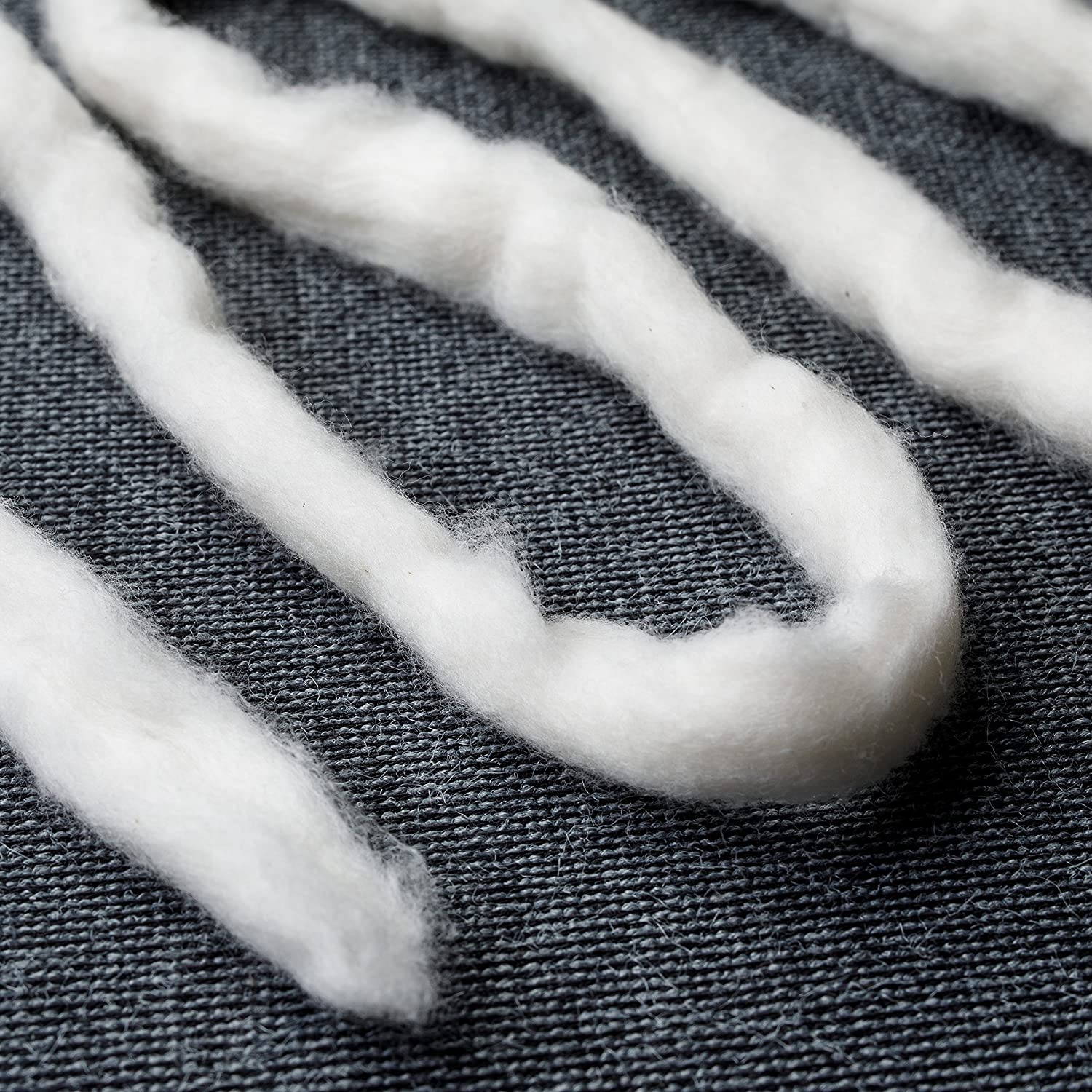 Japanese Organic Cotton Sliver 13 Feet 100% Organic Unbleached - Made in Japan (1 Pack) | Perfect for Baby Blankets, DIY Crafts & Eco-Friendly Sewing Projects