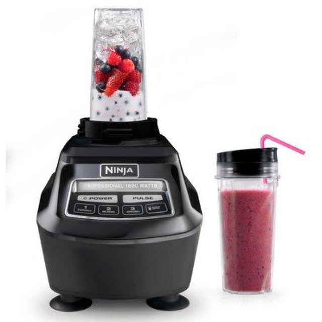 Ninja Mega Kitchen System BL770 - 1500W High-Speed Blender & Food Processor with Nutri Ninja Cups for Smoothies, Dips & Meal Prep - Perfect for Home Kitchen & Healthy Lifestyle