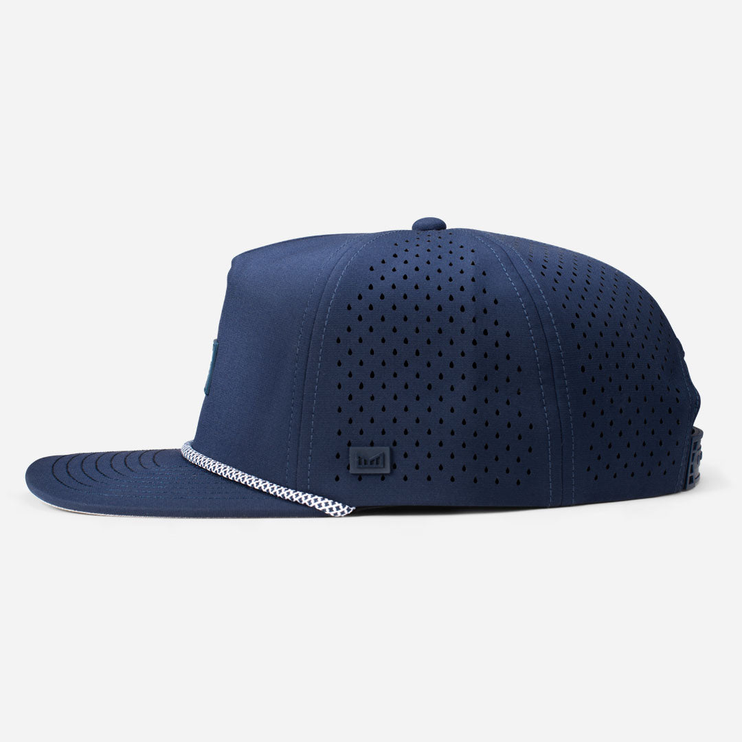 Vessel x Melin Coronado Hydro Hat - Waterproof & Breathable Performance Hat for Outdoor Activities, Golf, Hiking, and Running