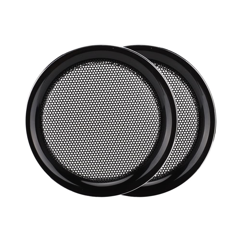 4 Inch Car Speaker Covers (2PCS) - Durable Dust Protection for Car Audio Speakers - Perfect for Sedans, SUVs & Trucks