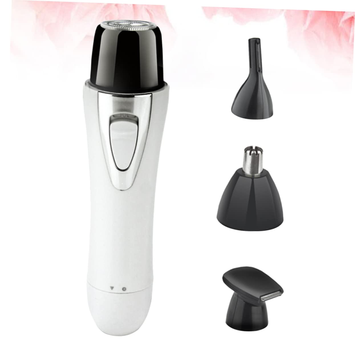 Electric Nose & Eyebrow Trimmer for Men & Women - Rechargeable Nose Hair Cutter, Brow Shaper, Facial Hair & Beard Grooming Kit - Perfect for Travel, Home & Salon Use